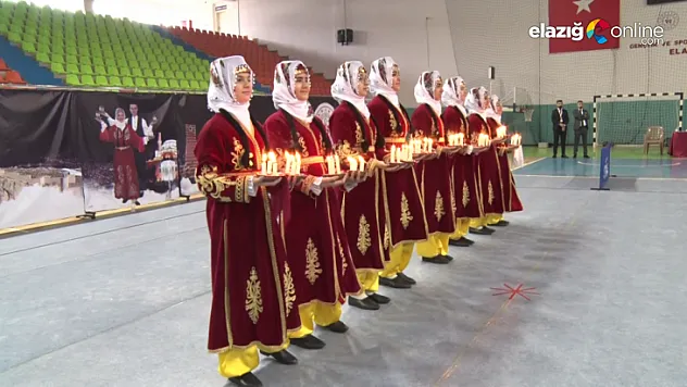Elazığ'da halk oyunları yarışması sona erdi