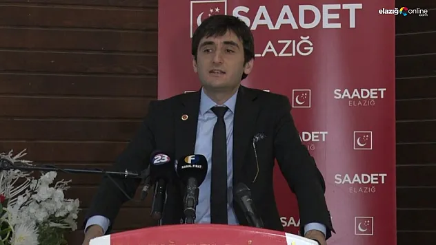 'Elazığ'da hedefimiz iki milletvekili çıkarmak'