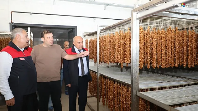 Elazığ Tarım İl Müdürlüğü Kırsal Kalkınma Projelerini Yerinde İnceledi