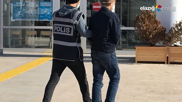 Elazığ'da bir evden hırsızlık yapan şüpheli yakalandı