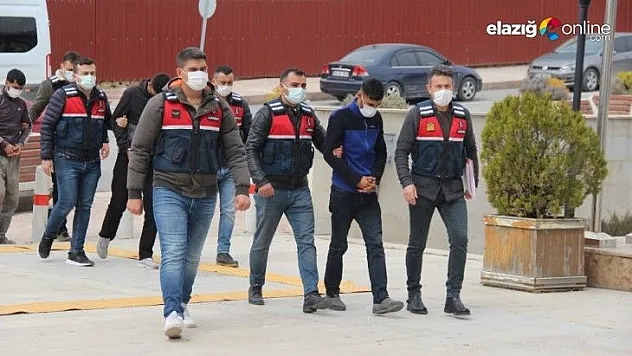 Elazığ'da hırsızlık yapıp Diyarbakır'da yakalanan 2 şüpheli tutuklandı