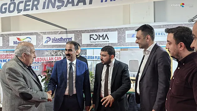 Elazığ'da İnşaat Fuarı Açıldı: İl Başkanı Ercan'dan Sektöre Tam Destek!