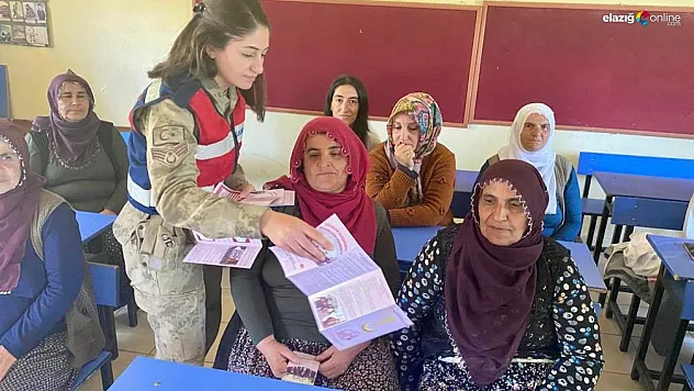 Elazığ jandarması KADES'i tanıttı