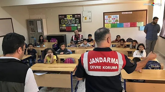 Elazığ jandarmasından öğrencilere yönelik anlamlı proje!