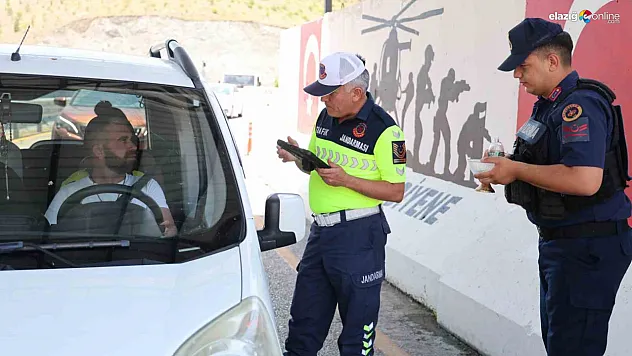 Emniyet Kemeri, Hız Sınırı, Bilgilendirme! Elazığ'da Jandarma Bayramda da Sahada