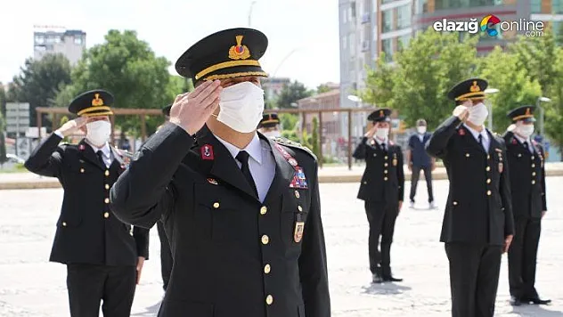 Elazığ'da Jandarma Teşkilatının 181. kuruluş yıl dönümü töreni