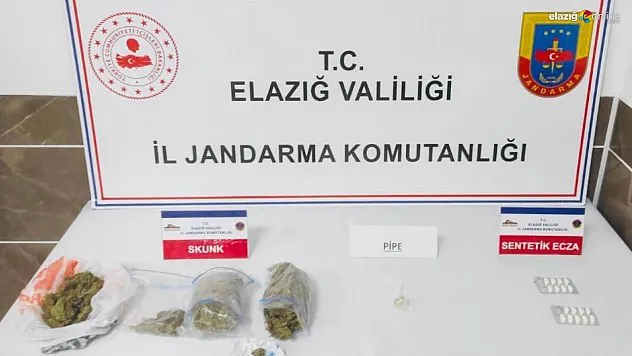 Elazığ jandarmadan uyuşturucuya geçit yok!