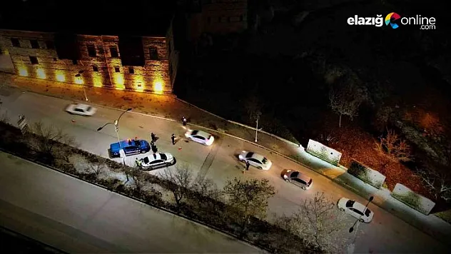 Jandarmadan tarihi Harput'ta eksi 10 derecede yeni yıl denetimi