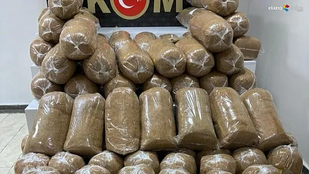 Elazığ'da kaçak tütün operasyonu!