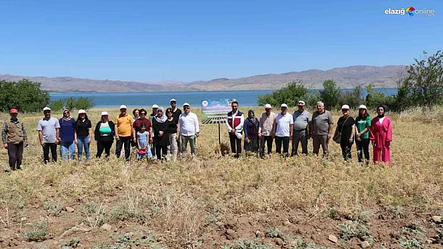 Elazığ'da 'Tarlada Nohut Kadına Umut' Projesi sürüyor