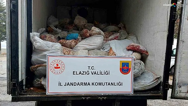 Kaçakçılıkla Mücadelede Büyük Başarı: Elazığ'da 5 Ton Kaçak Et Yakalandı!
