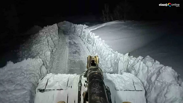 Elazığ'da kar esareti bitti: Kapalı 550 köy yolunun tamamı ulaşıma açıldı