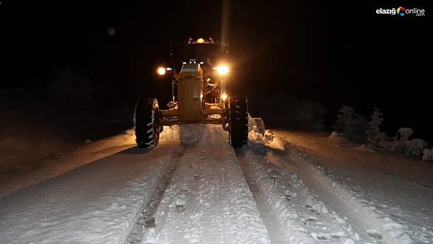 Elazığ'da Kapanan Köy Yollarının 126'sı Açıldı: İşte Kapalı Köy Yollarında Son Durum!