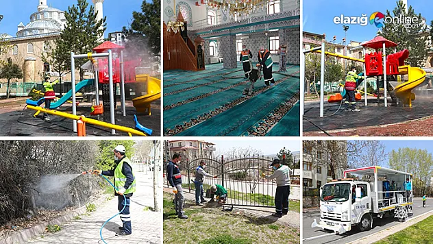 Elazığ'da Kapsamlı Bakım Çalışması