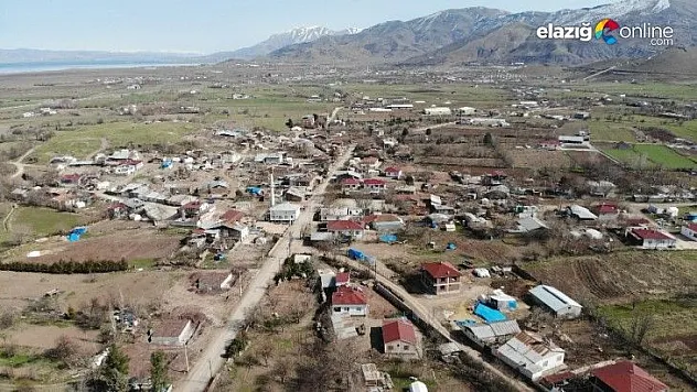 Karantinaya alınan Mollakendi havadan görüntülendi