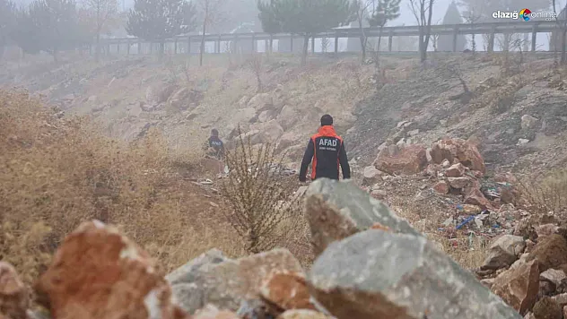 Elazığ'da Kaybolan 75 Yaşındaki Şevki Kurnaz için 80 Kişilik Ekip Seferber Oldu