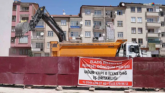 Elazığ Sarayatik'te Kentsel Dönüşümde İlk Temel Atıldı!