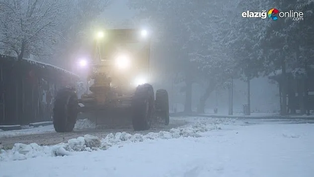 Elazığ'da kış mevsimi için tedbirler alındı