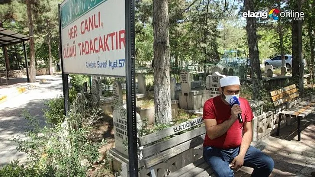 Kısıtlama nedeniyle boş kalan mezarlıklarda Kur'an-ı Kerim okutuldu