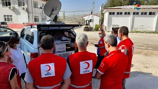 Elazığ'da 'Kızılay Afet Timleri' Göreve Hazır