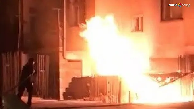 Olgunlar Mahallesi'nde korkutan yangın