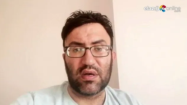 Elazığ'da koronavirüse yakalandı, çektiği video ile herkesi uyardı