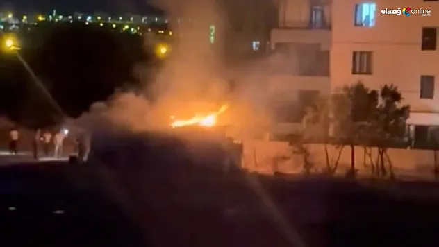 Elazığ'da Kümes Yangını! Tavuk ve Güvercinler Telef Oldu!