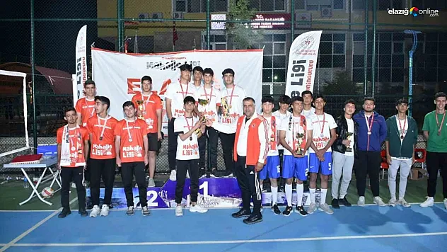 Elazığ'da mahalle ligi müsabakaları sona erdi