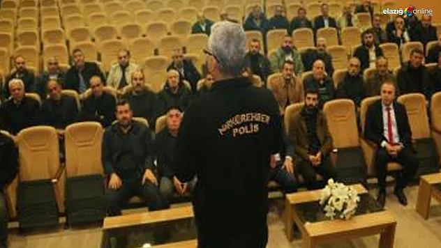 Elazığ'da Mahalleler Artık Daha Güvenli Olacak: Muhtarlara Narkorehber Eğitimi!