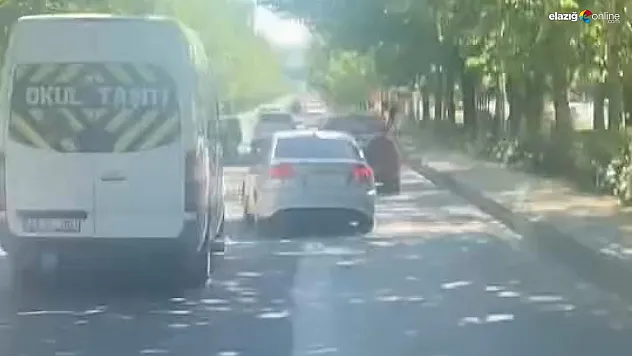 Elazığ'da Yürekleri Ağza Getiren Anlar! Makas Atarak İlerledi, Kayıplara Karıştı!