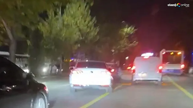 Elazığ emniyeti o sürücüye acımadı!