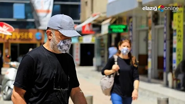 Elazığ'da maske takan da takmayan da çok