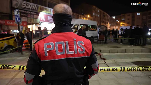 Elazığ'da Dehşet Anları: Minibüs Durağında Kurşun Yağmuru!