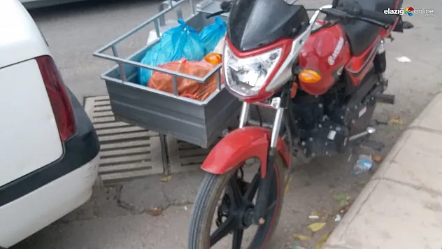 Elazığ'da motosiklet hırsızlığı