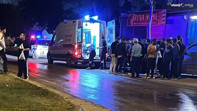 Elazığ'da Motosiklet Yayaya Çarptı: O Anlar Panik Yarattı!