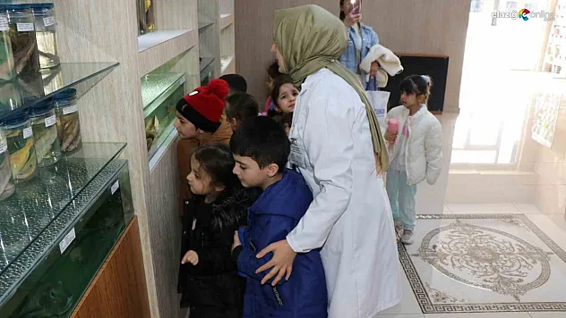 Miniklerden Balık Müzesine ziyaret!