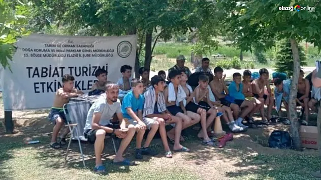 Elazığ'da öğrencilere yönelik tabiat parkı eğitimleri