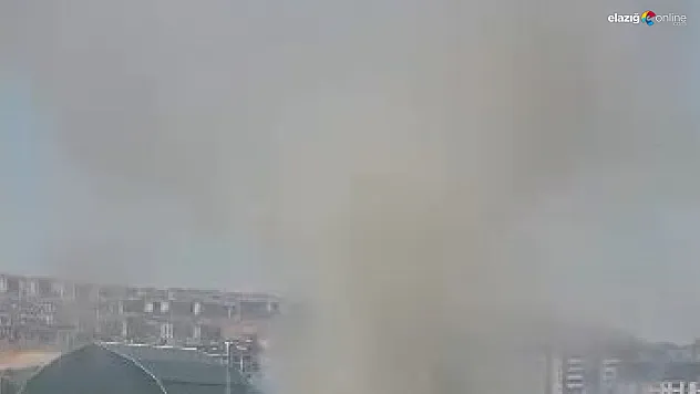 Elazığ'da Otluk Alanda Çıkan Yangın Korkuttu!