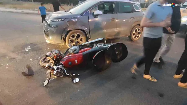 Elazığ'da Trafik Güvenliği Alarm Veriyor! Yine Kaza, Yine Yaralı!