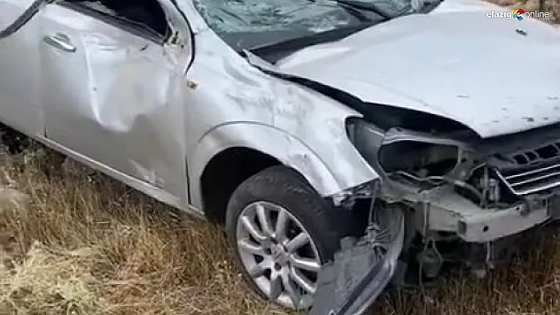 Elazığ'da Trafik Kazaları Bitmiyor: Bu Kez Kazanın Adresi Kuruca Mevkii