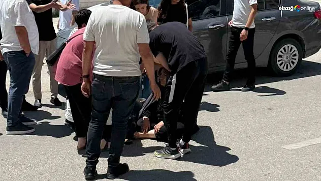 Karşıya Geçmek İstedi, Otomobil Çarptı!