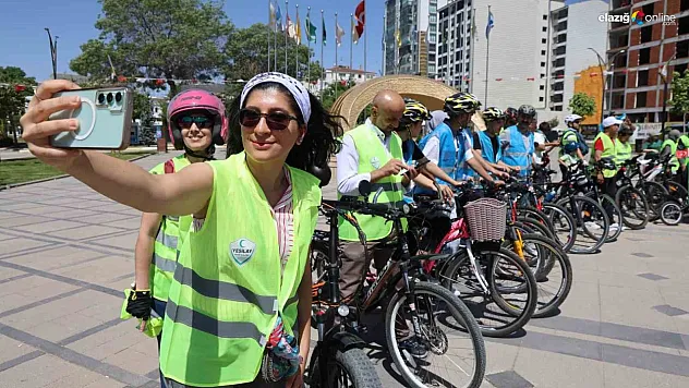 Elazığ Yeşilay'dan Bağımlılıkla Mücadele Etkinliği: Pedallar Sağlıklı Yaşam için Döndü!