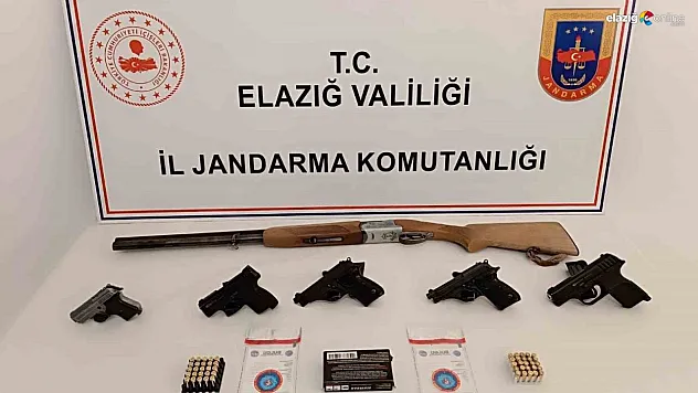 Elazığ'da silah operasyonları sürüyor!