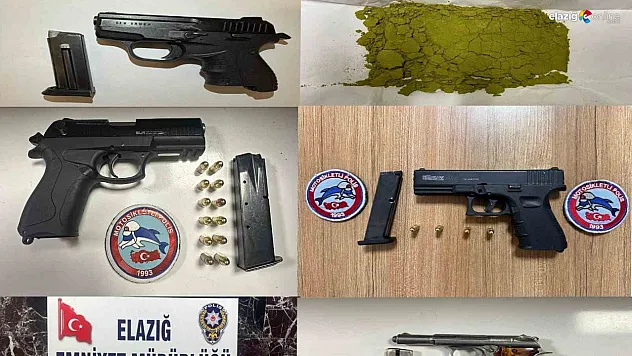 Elazığ polisi görevinin başında!