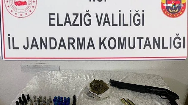 Elazığ jandarmasından silah operasyonu!