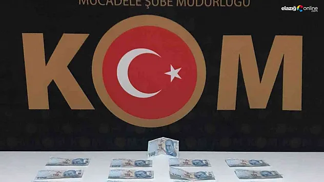 Elazığ'da sahte para operasyonu: 1 gözaltı