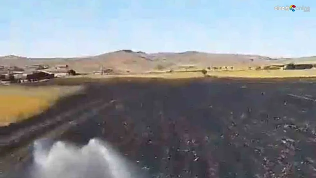 Elazığ'ın Yurtbaşı Beldesi'nde yangın paniği