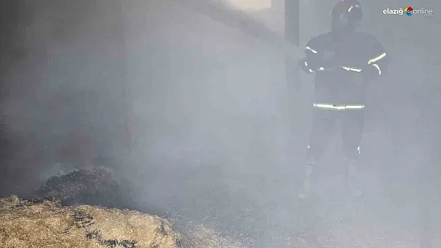 Kovancılar'da Samanlık Yangını: İtfaiye Ekiplerinden Hızlı Müdahale!