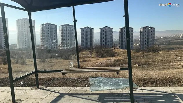 Elazığ şehir magandalarından bir durak vakası daha!