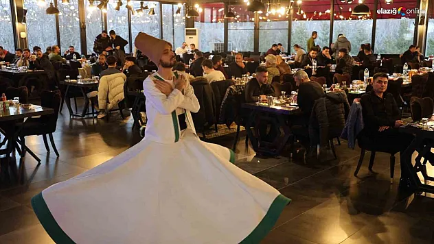 Elazığ'da Her Akşam Semazen Gösterisi Eşliğinde Unutulmaz Bir İftar